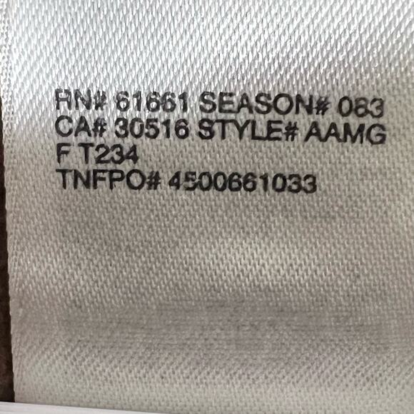 The North Face Lightweight Quarter Zip Pullover Sweatshirt Brown Womens Size XL - Picture 8 of 8